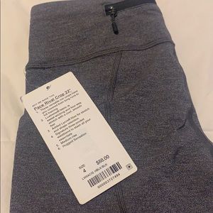 Lululemon pace Rival crop 22” leggings